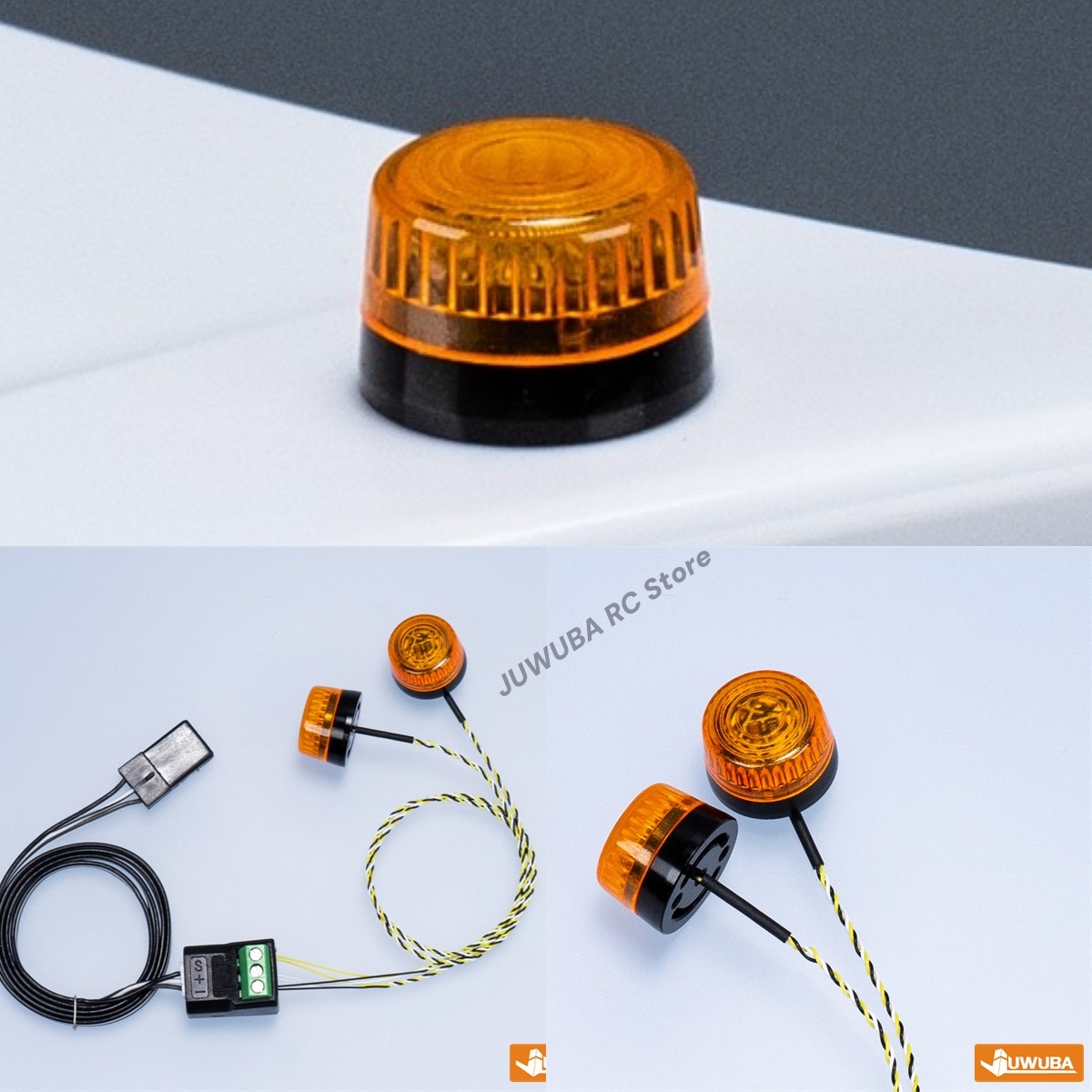 Drone Battery Alarm - 1/14 RC Model LED 360 Derece