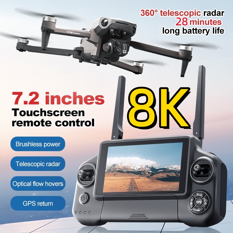 8K 3 Eksenli Gimbal Fırçasız 7 - Drone Battery Box incelemesi ve fiyatı