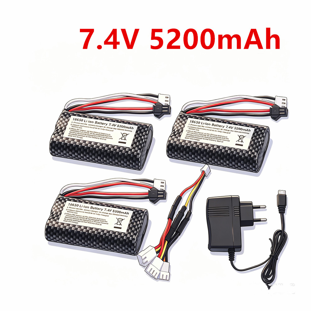 7.4V 5200mAh Li-ion Pil 18650  - Drone Battery Li-Ion incelemesi ve fiyatı