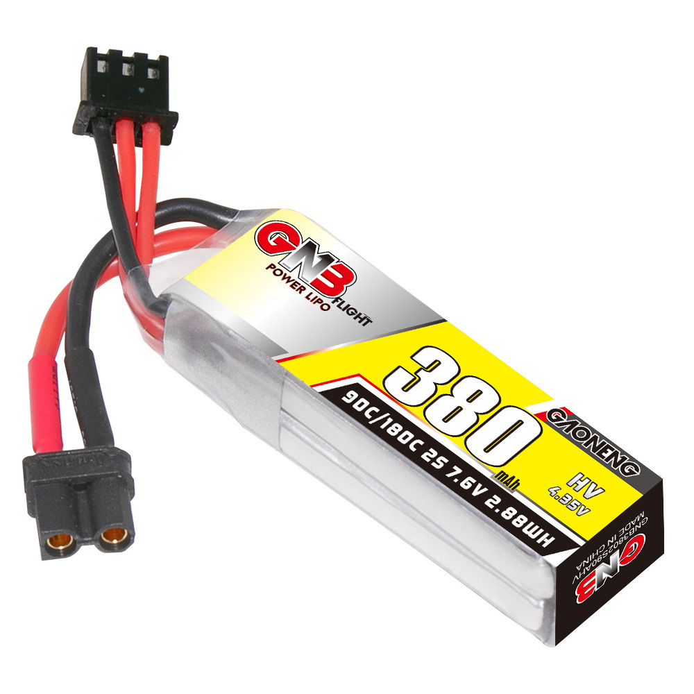 GNB 2S 7.6V 380mAh 90C/180C Li - Drone Battery Plate incelemesi ve fiyatı