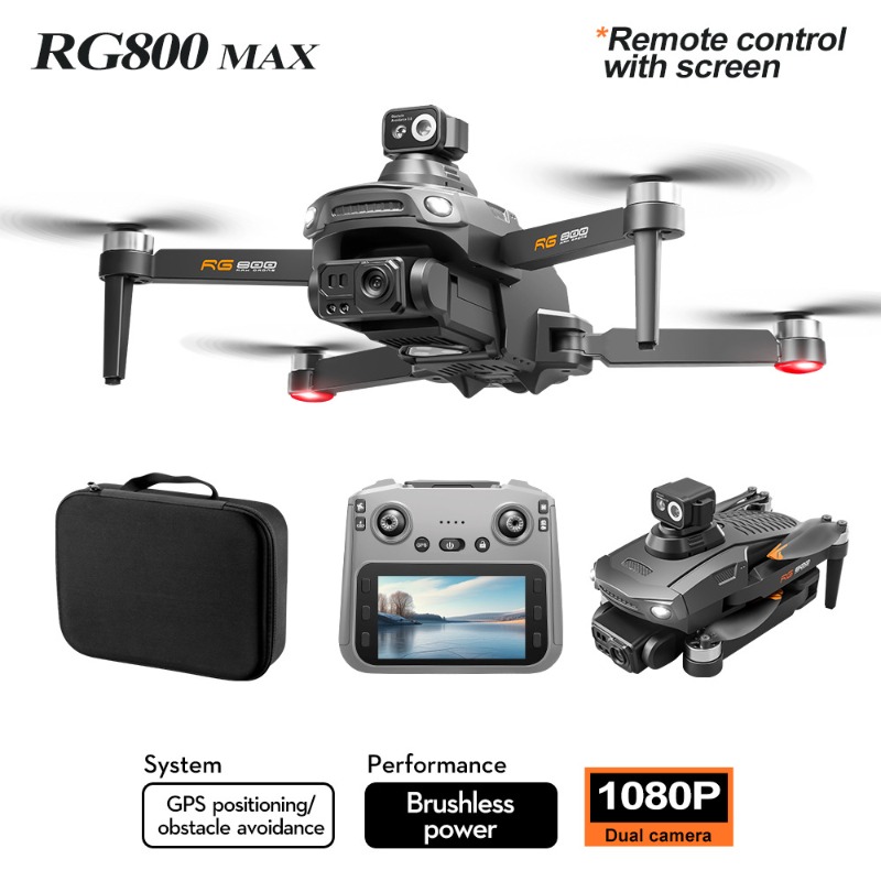 YENI RG800 MAX Drone 1080 P HD - Drone Battery Box incelemesi ve fiyatı