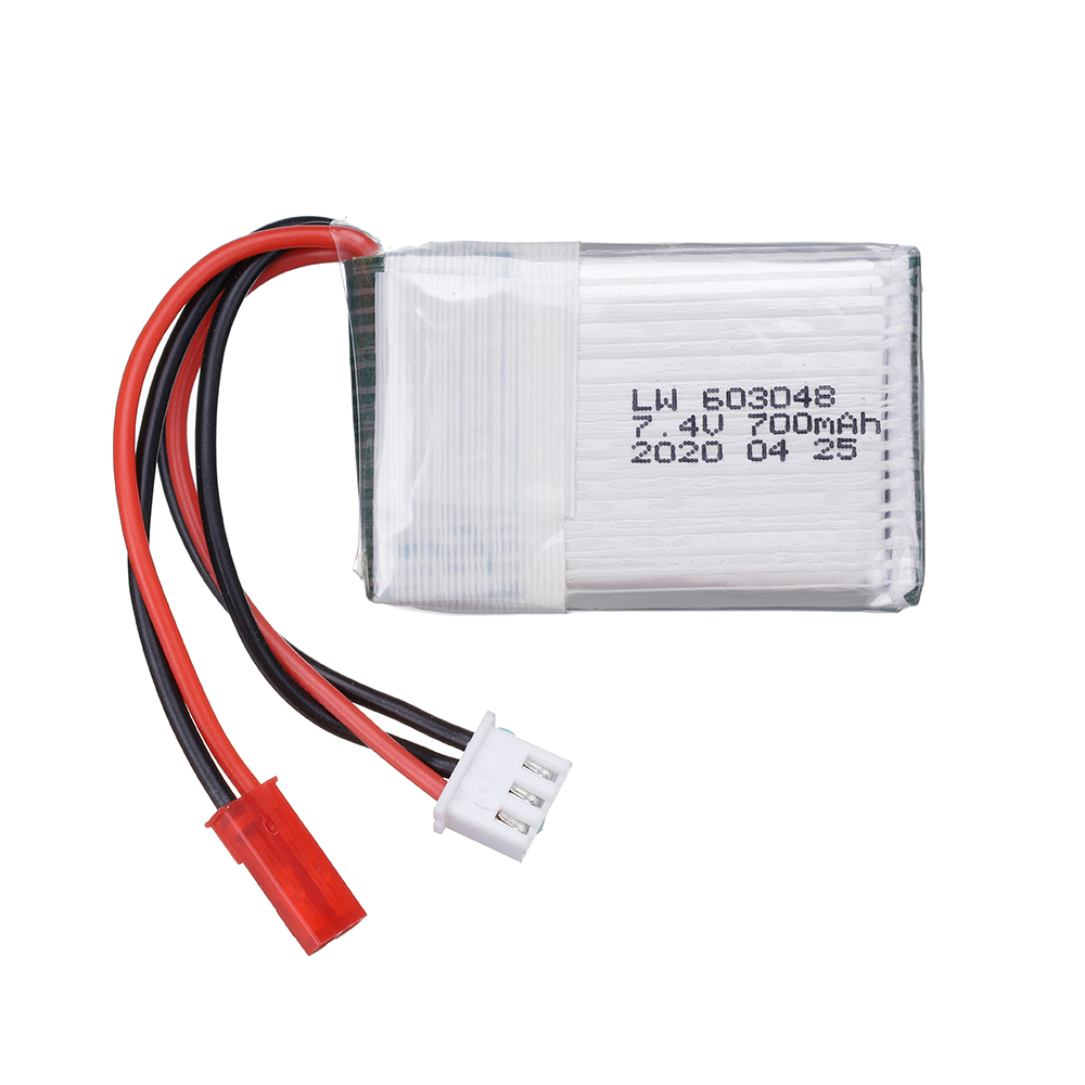 7.4V 700mAh 25c Lipo Pil MJXRC - Drone Battery Connector incelemesi ve fiyatı