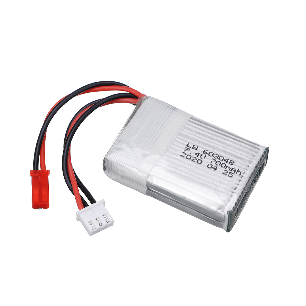 7.4V 700mAh 25c Lipo Pil MJXRC - Drone Battery Connector incelemesi ve fiyatı